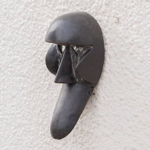 Alternate image for Burkina Faso Africa wood mask Perseverance