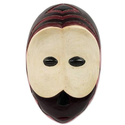 Alternate image for African Art Mumuye Nigerian Tribe Handmade Replica Wall Mask Mumuye Pride