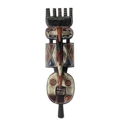 Alternate image for Burkina Faso Wood Mask Earth Goddess Spirits