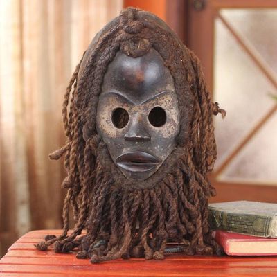 Alternate image for Liberian Wood Mask Night Hunter Spirit
