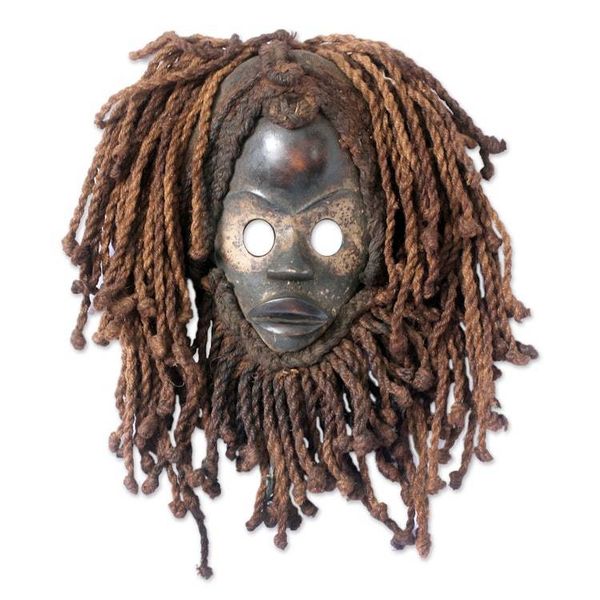 Alternate image for Liberian Wood Mask Night Hunter Spirit