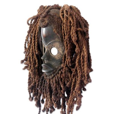 Alternate image for Liberian Wood Mask Night Hunter Spirit