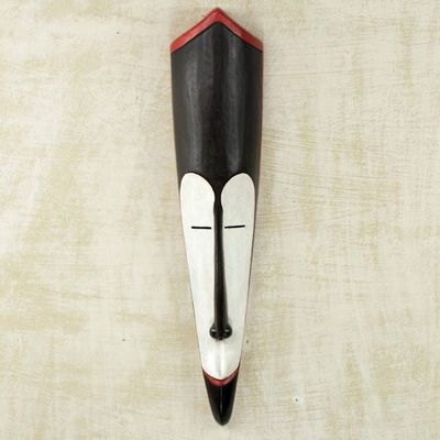 Primary image for African Fang Tribe Mask of Social Order Wood Wall Mask Fang Ngil II