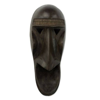 Alternate image for African tribal wood mask Ecstasy
