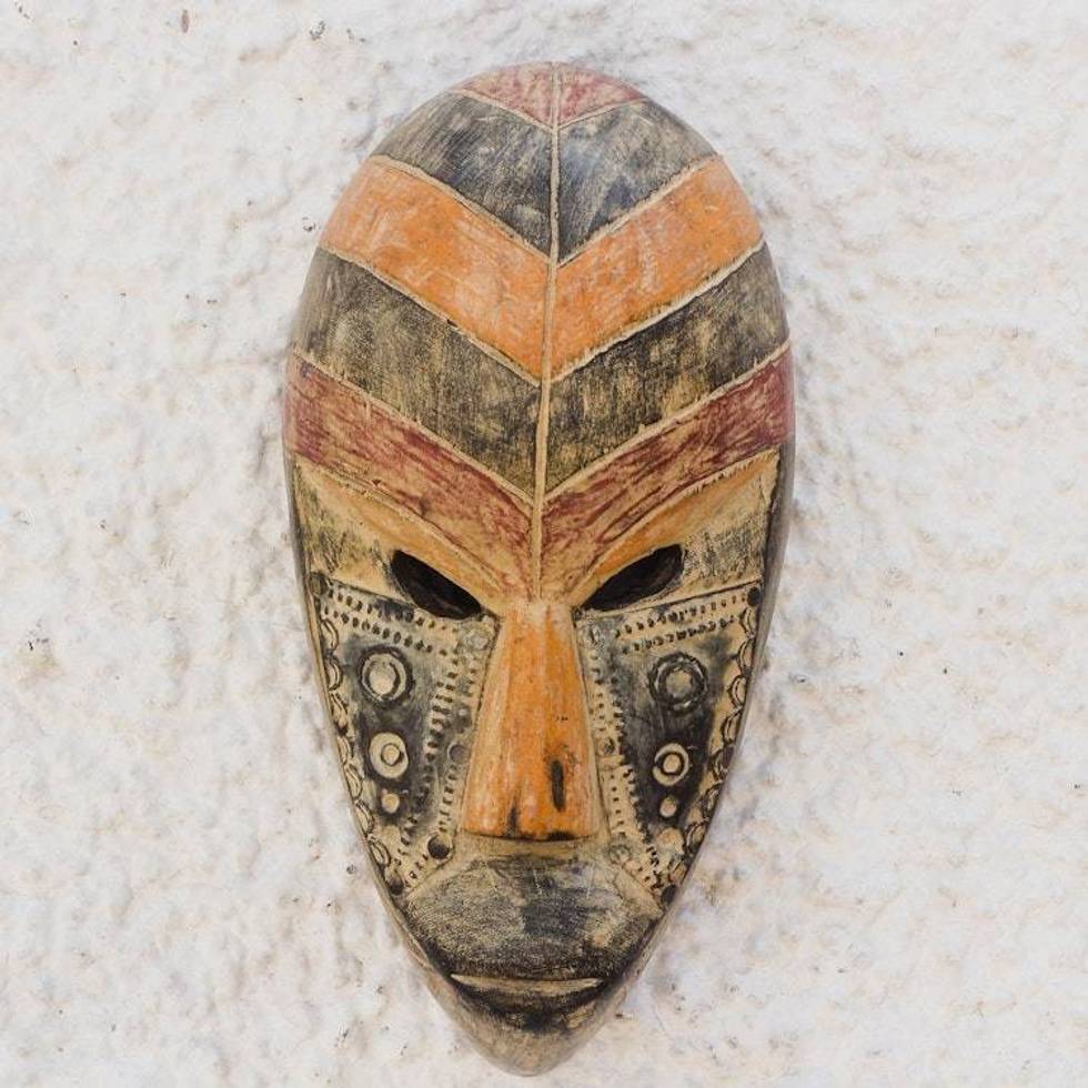 African wood mask 'Child Returned'