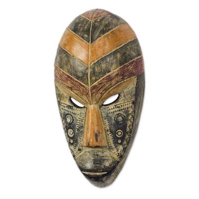Alternate image for African wood mask Child Returned