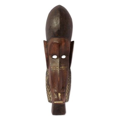 Alternate image for Gabonese wood mask Ngil Fang Man
