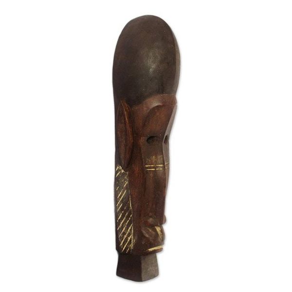 Alternate image for Gabonese wood mask Ngil Fang Man