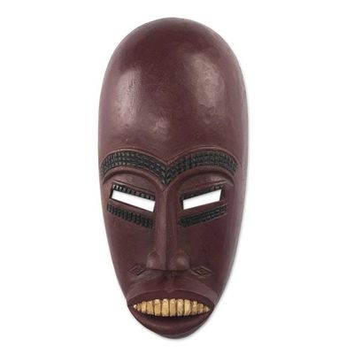 Alternate image for African Sese Wood Mask Senufo Rainmaker