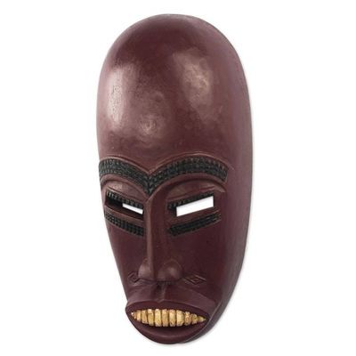 Alternate image for African Sese Wood Mask Senufo Rainmaker