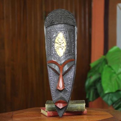 Alternate image for African Queen Mother Wood Mask Ohemaa