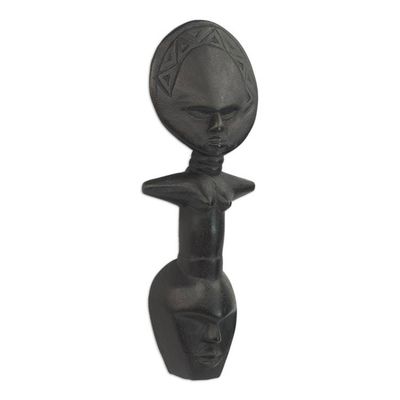 Alternate image for Handmade Sese Wood Mask Together