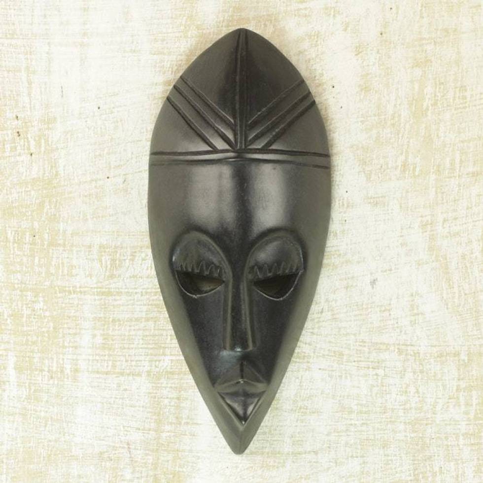 African wood mask 'Prudence'