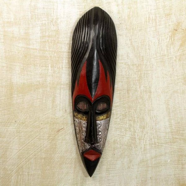 Alternate image for Nigerian Wood Mask Fulani Maiden