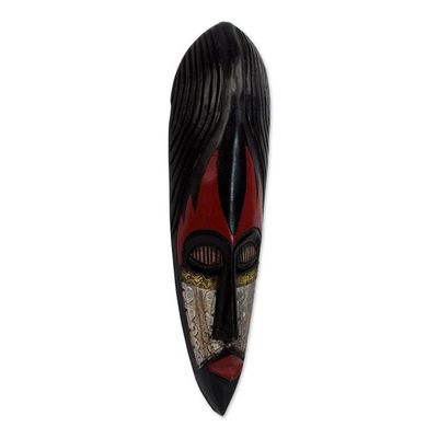 Alternate image for Nigerian Wood Mask Fulani Maiden