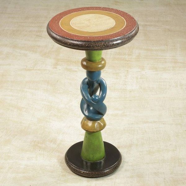 Alternate image for Handcrafted Cedar Wood Family-Themed Accent Table from Ghana Family Love