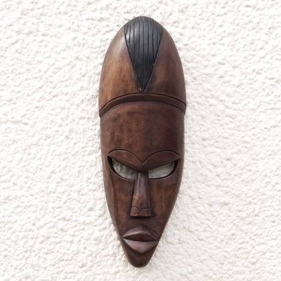 Alternate image for Hand Crafted Wood Mask Ancient Man