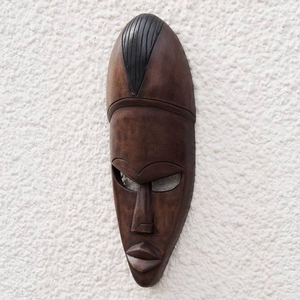 Alternate image for Hand Crafted Wood Mask Ancient Man