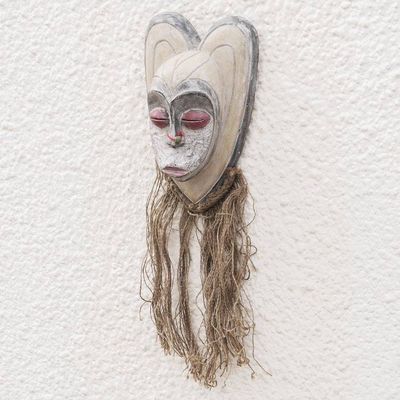 Alternate image for Gabonese wood mask Heart of the Party