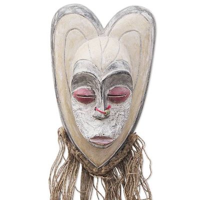 Alternate image for Gabonese wood mask Heart of the Party
