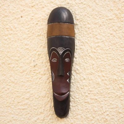 Alternate image for Gabonese Africa wood mask Harvest Ritual