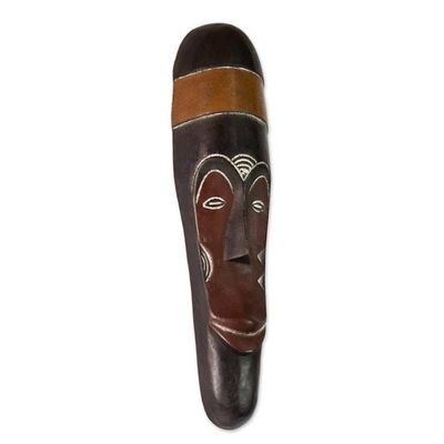 Alternate image for Gabonese Africa wood mask Harvest Ritual
