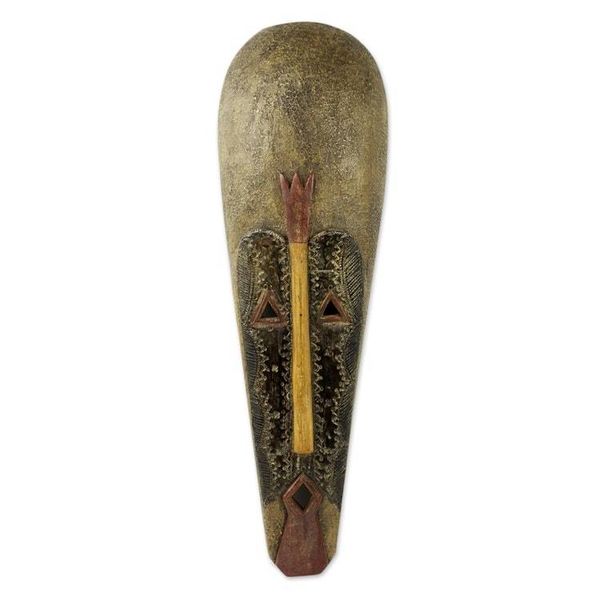 Alternate image for Gabonese wood mask Fang Harvest Spirit