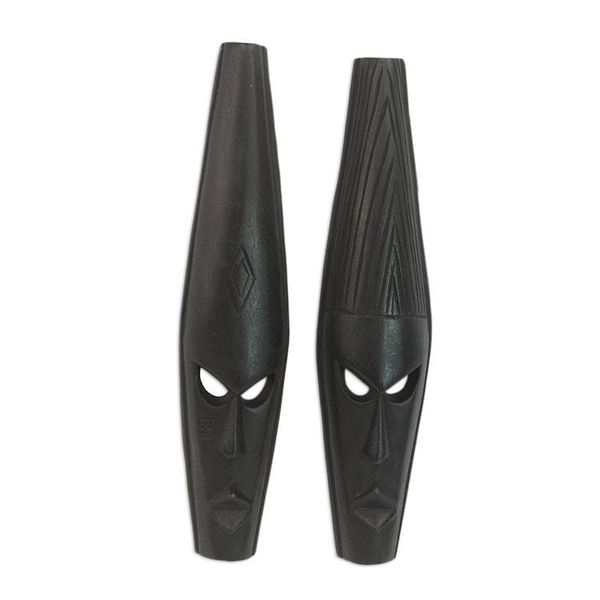 Alternate image for Ashanti Wood Masks Pair Fighting Spirit