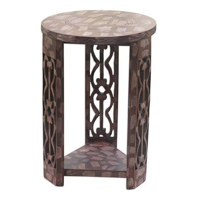 Alternate image for Wood side table Keep and Preserve