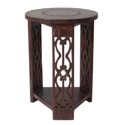 Alternate image for Wood side table Keep and Preserve