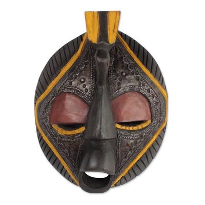 Alternate image for Hand Made Wood Mask Patience