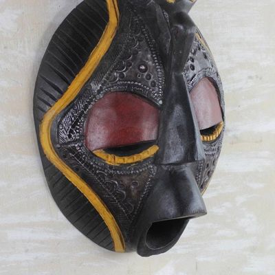 Alternate image for Hand Made Wood Mask Patience