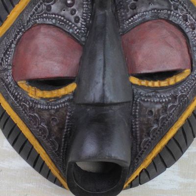 Alternate image for Hand Made Wood Mask Patience