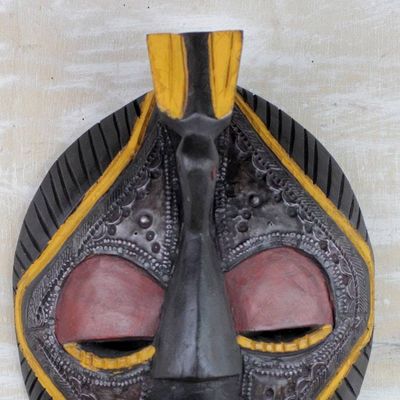 Alternate image for Hand Made Wood Mask Patience