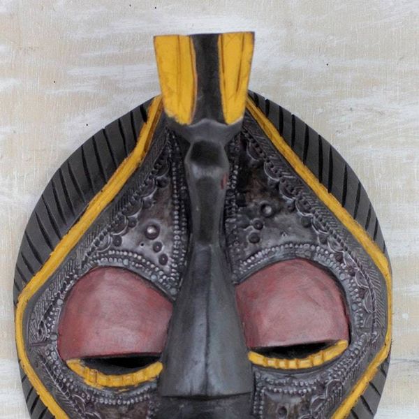 Alternate image for Hand Made Wood Mask Patience
