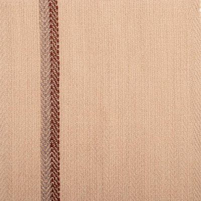 Alternate image for Peruvian-Made Handwoven Soft Sand-Toned 100 Alpaca Scarf Desert Caress