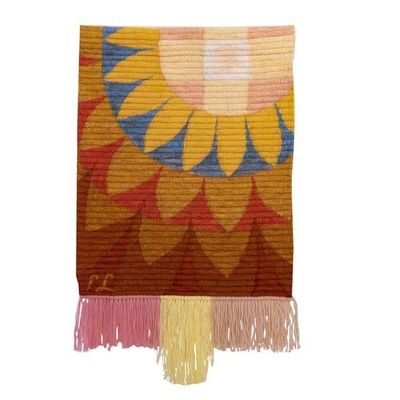Alternate image for Handcrafted Wool Tapestry from Peru Solar Flares