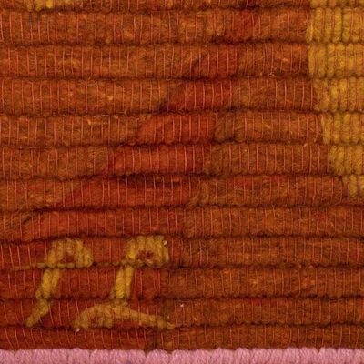 Alternate image for Handcrafted Wool Tapestry from Peru Solar Flares
