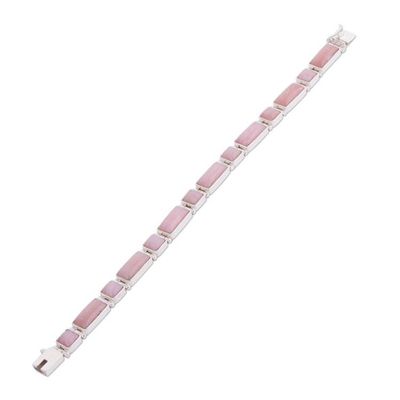 Alternate image for Pink Opal Link Bracelet Sweetheart