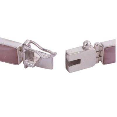 Alternate image for Pink Opal Link Bracelet Sweetheart