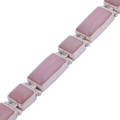 Alternate image for Pink Opal Link Bracelet Sweetheart
