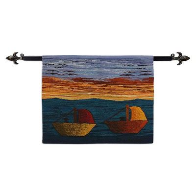 Alternate image for Wool tapestry Peruvian Coast