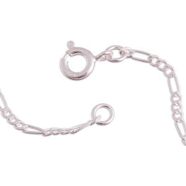 Alternate image for High-Polish Sterling Silver Heart Necklace from Peru Brilliant Heart