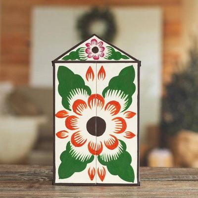 Alternate image for Handcrafted Christmas Retablo Diorama Nativity Scene Christmas with Musicians