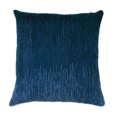 Primary image for Hand Woven Blue Wool Cushion Cover from Peru Pacific Vibes