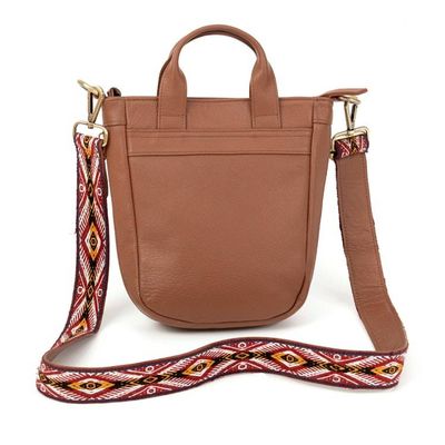 Alternate image for Versatile 100 Leather Sling with Woven Adjustable Strap Ancient Roads