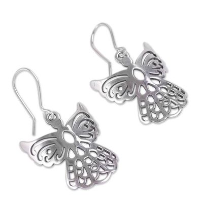 Alternate image for Angelic Sterling Silver Earrings in Openwork Jewelry Cajamarca Angels