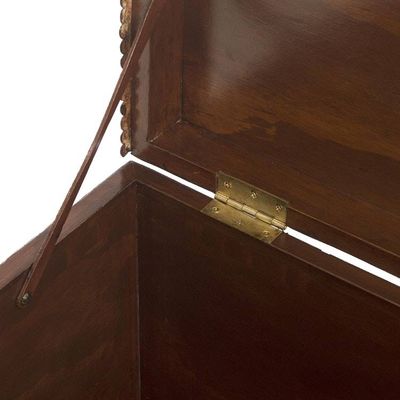 Alternate image for Cedar and leather chest Colonial Days