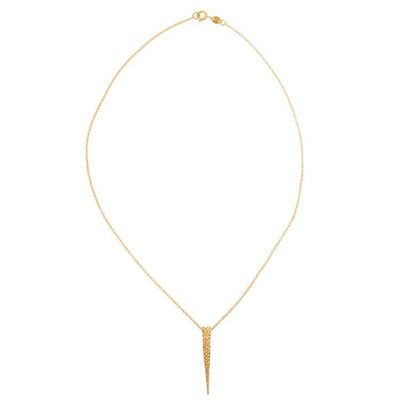 Alternate image for Polished Geometric 18k Gold-Plated Pendant Necklace Victorious Confidence