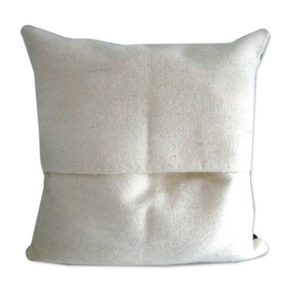 Alternate image for Hand Crafted Wool Striped Cushion Covers Pair Inca Paradise